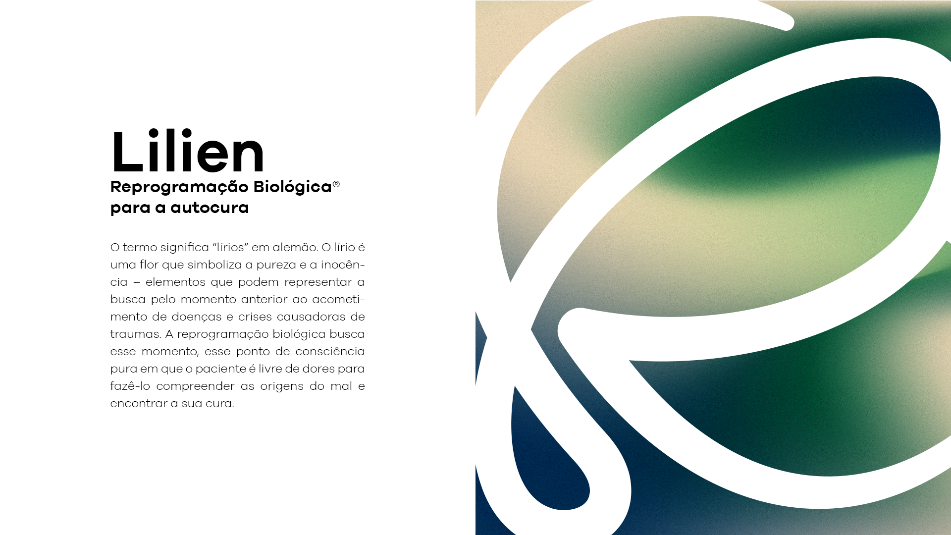 Lilien Reprogramação Biológica - Identidade visual